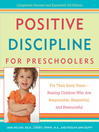Cover image for Positive Discipline for Preschoolers